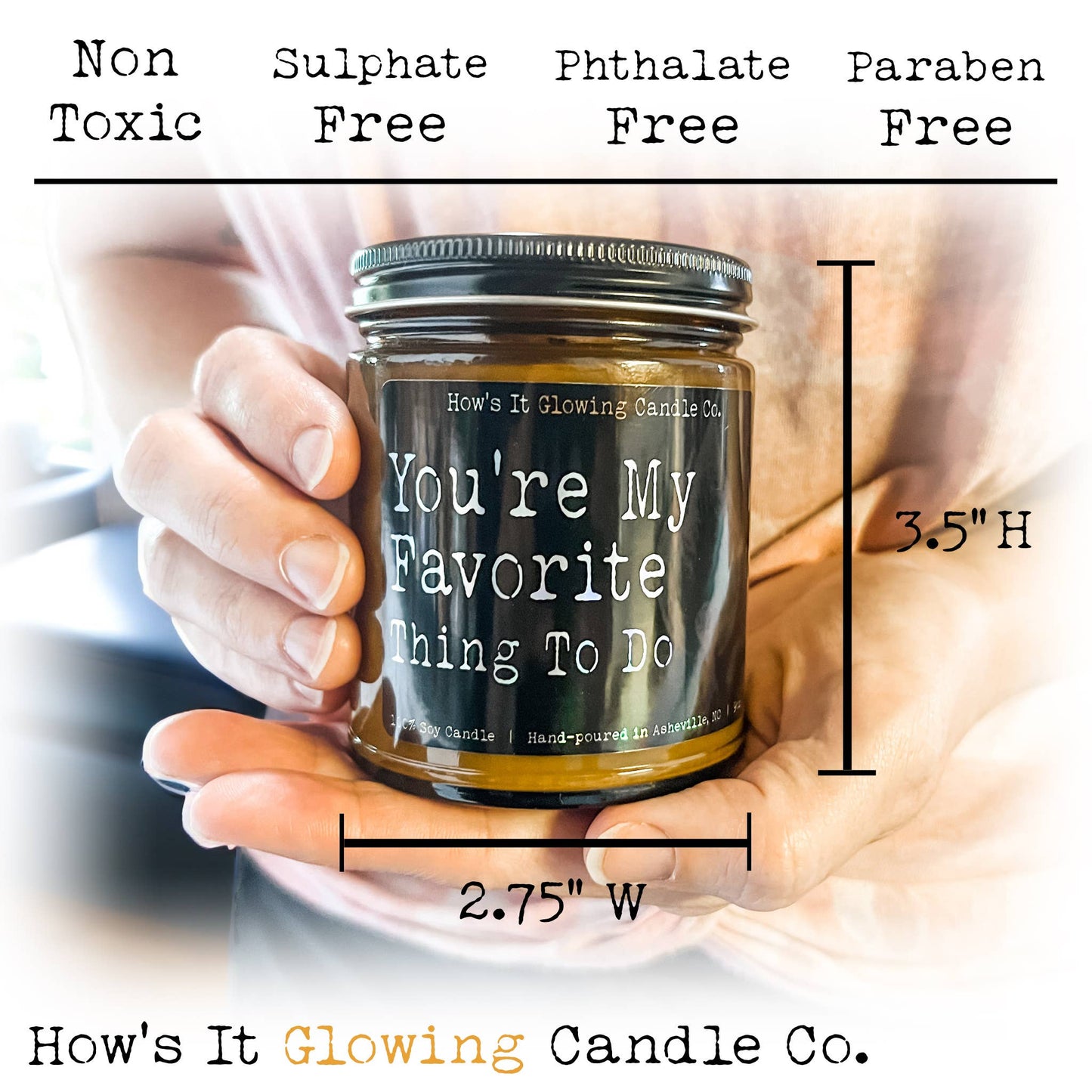 Light When You Want Me Naked Candle