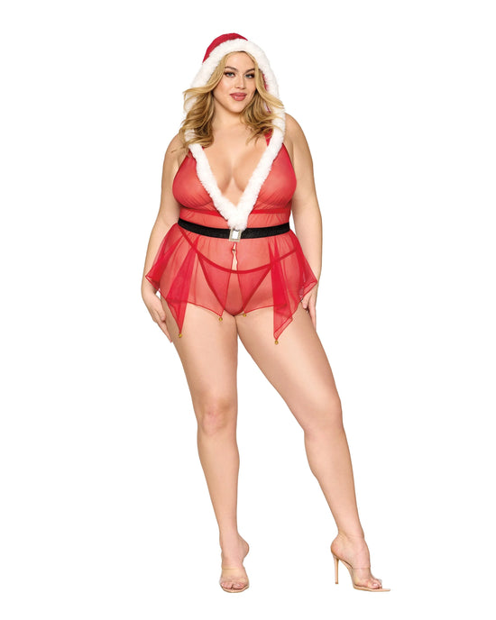 Plus Size Dreamgirl North Pole Hottie Diamond