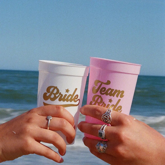 Team Bride Drink Cups