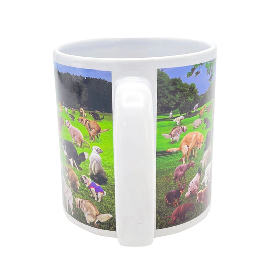 Giant Pooping Puppies Mug