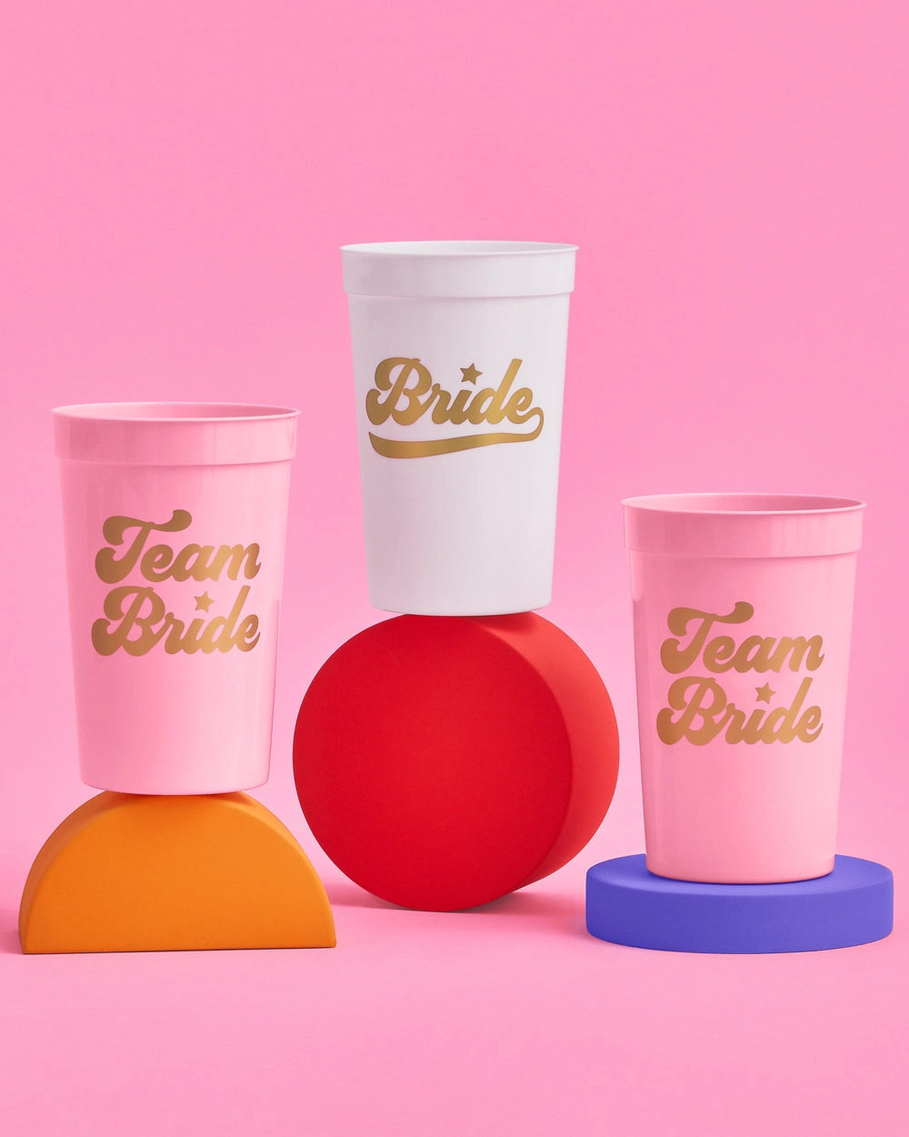 Team Bride Drink Cups