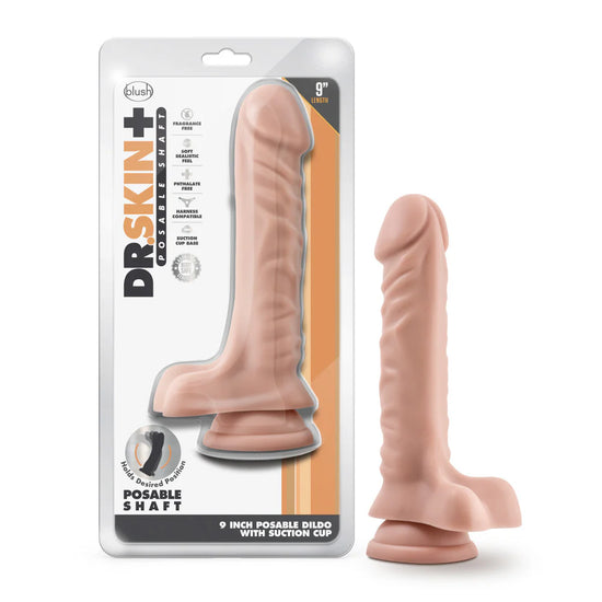 Dr. Skin Plus Posable 9" Dildo