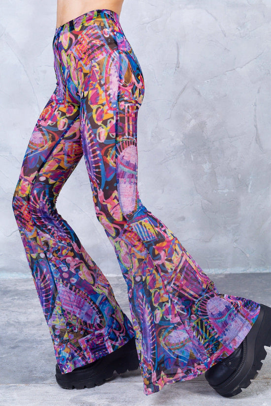 Woodstock Mesh Bell Bottoms