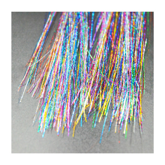 Rainbow Custard Puff Tinsel Extensions