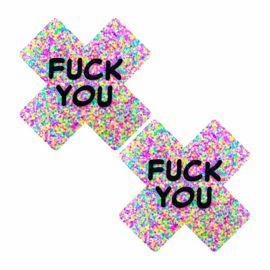 F*ck You Sprankles Blacklight Pasties