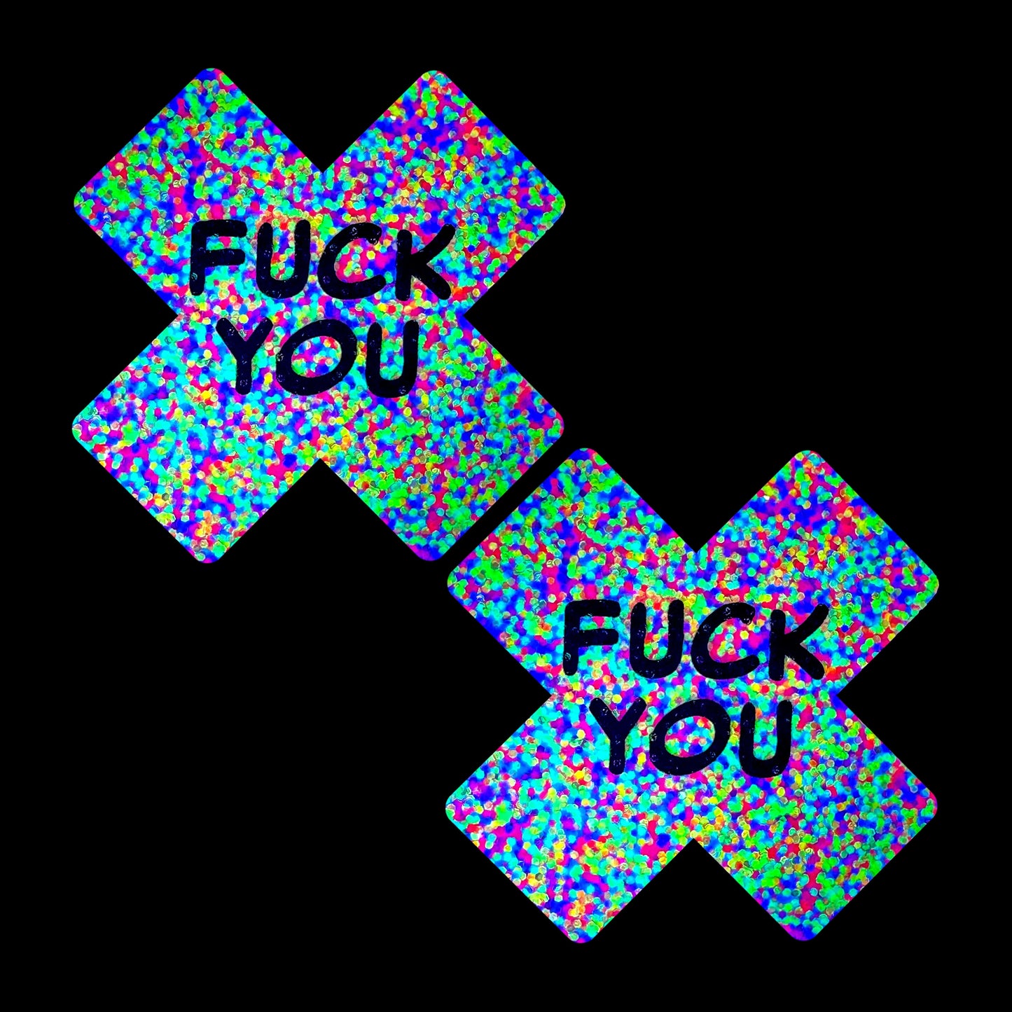 F*ck You Sprankles Blacklight Pasties