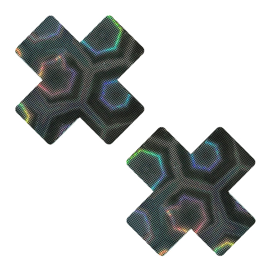 Nuclear Nightmare Trippy 3D Holographic X Pasties