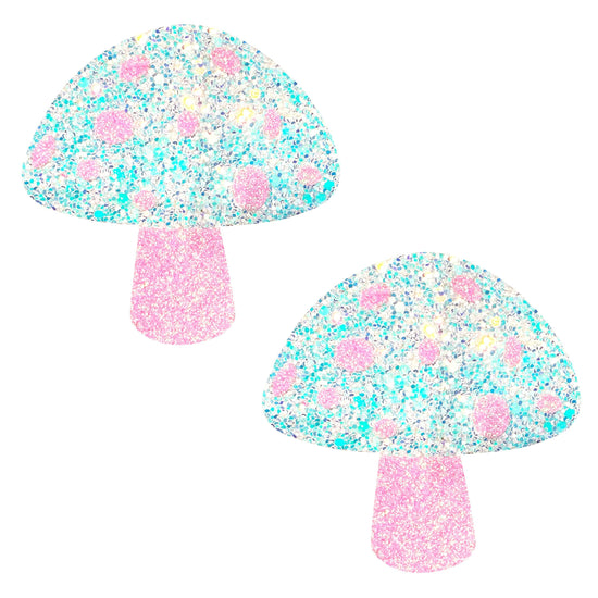 Down The Rabbit Hole Blacklight Shroom Pasties