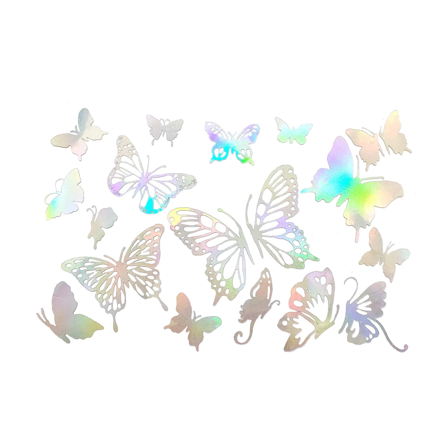 Butterfly Garden HOLOstix Body Stickers