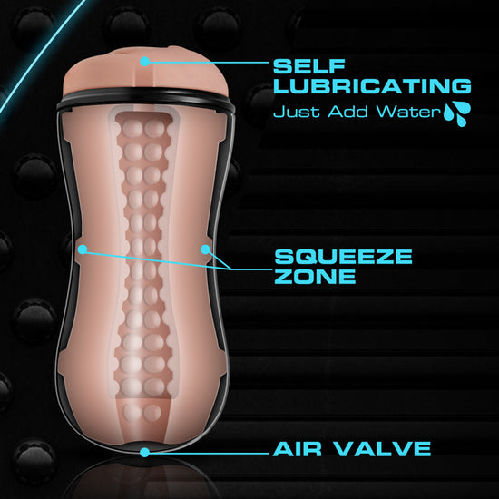 Soft & Wet Self Lubricating Masturbator Cup Orb