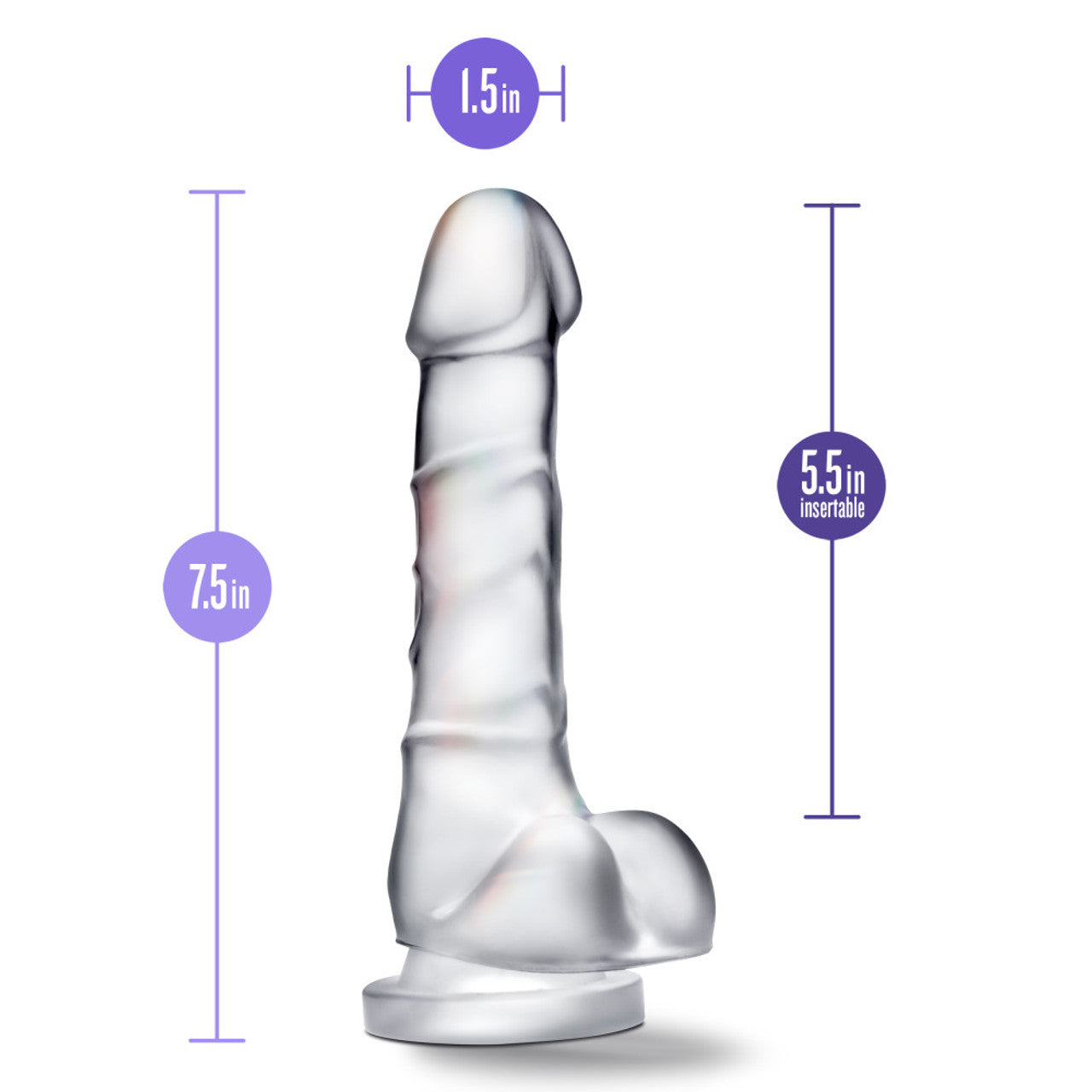 B Yours Diamond Quartz  Dildo