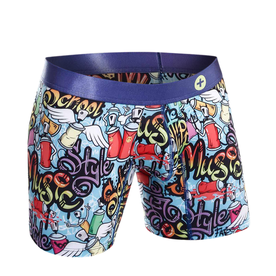 Load image into Gallery viewer, Music Hipster Boxer Briefs
