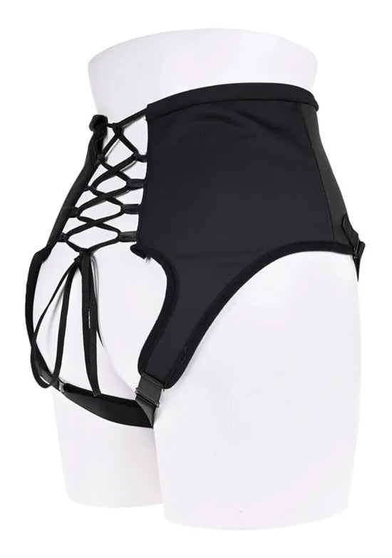 High Waisted Corset Strap-On