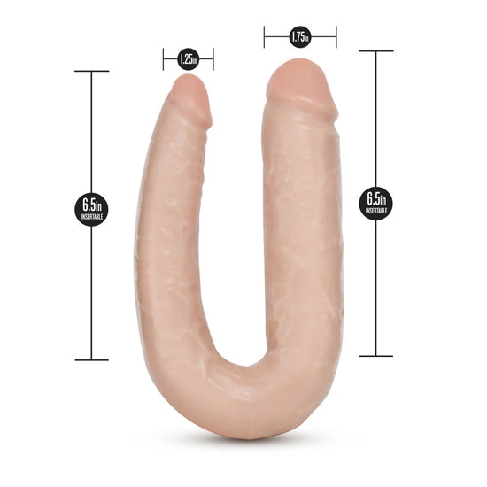 Dr. Skin Dual Penetrating 18" Dildo