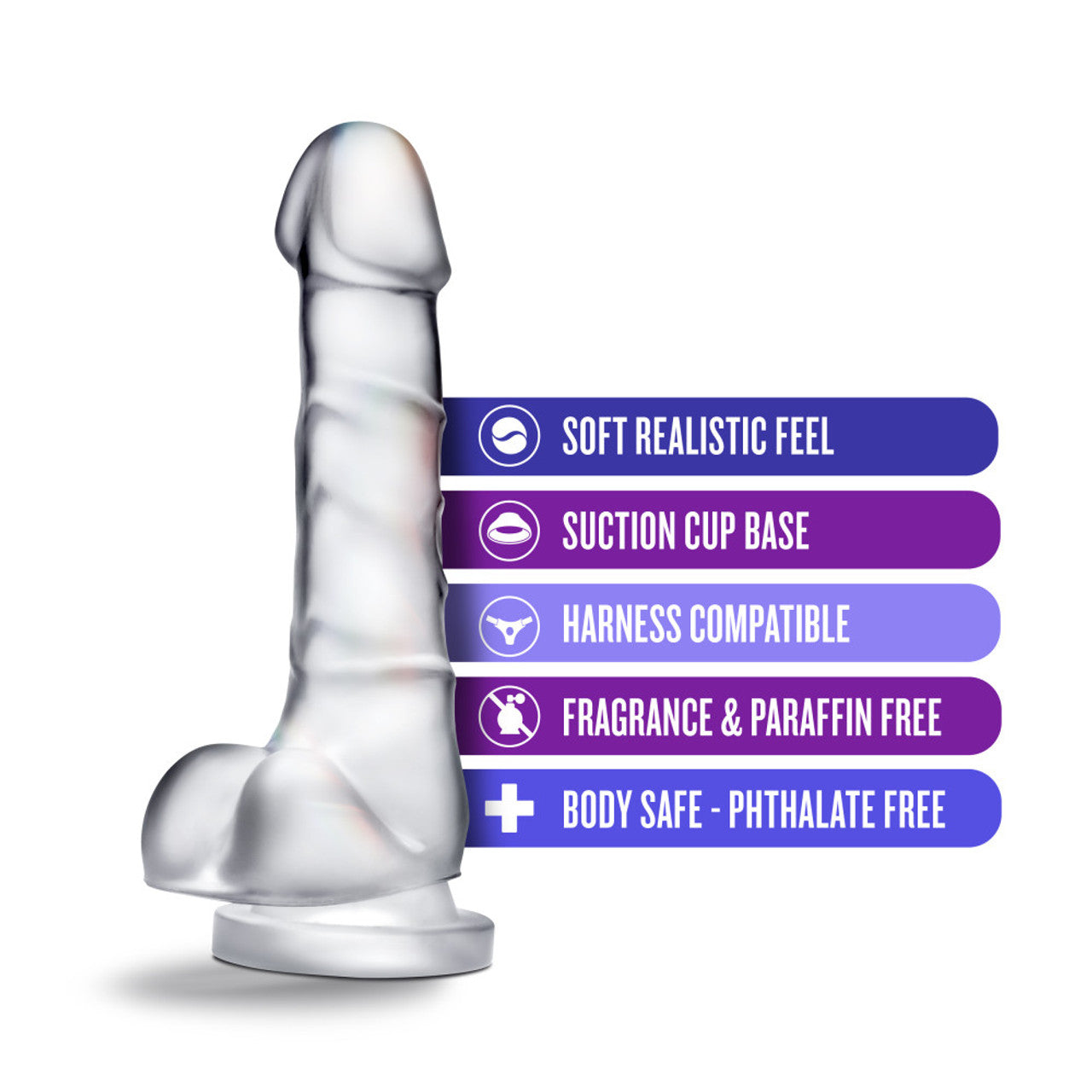 B Yours Diamond Quartz  Dildo