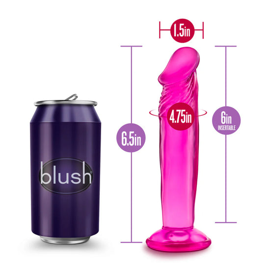 B Yours Sweet N' Small 6" Dildo With Suction Cup