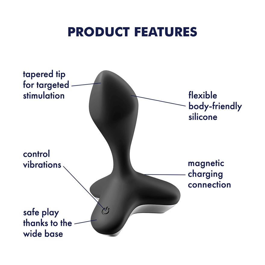 Satisfyer Game Changer Rechargeable Silicone Anal Plug
