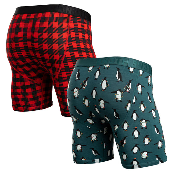 B3NTH Classic Boxer Brief 2 Pack - Holiday
