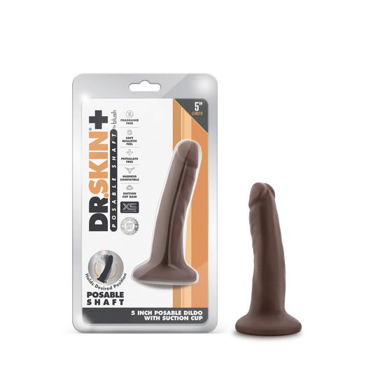 Dr. Skin Plus Gold Collection Posable Dildo 5in