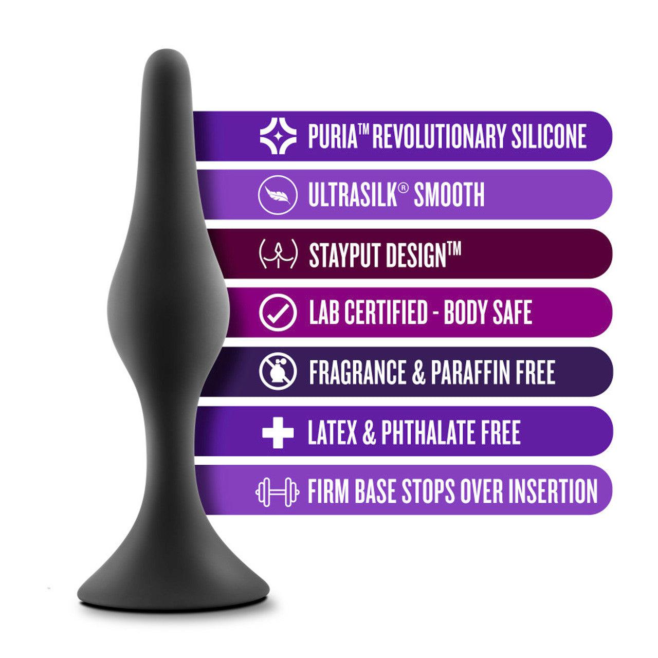 Anal Adventures Silicone Beginner Plug