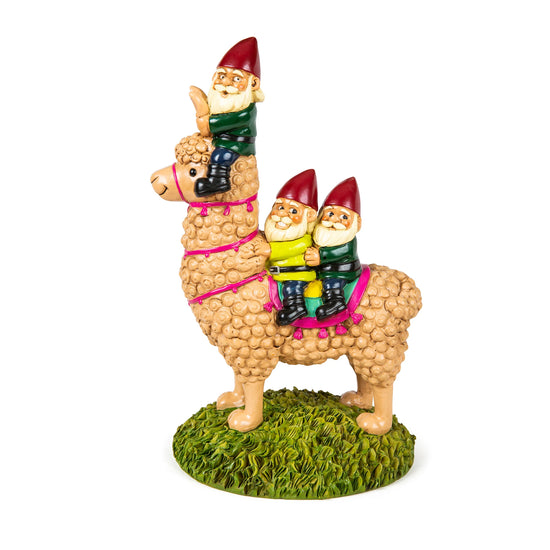 Load image into Gallery viewer, Ride the LLama Gnome
