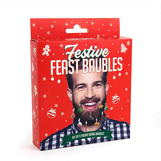 Festive Feast Baubles - Christmas Beard Ornaments