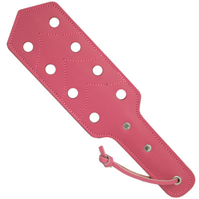 Leather Pocket Paddle With Holes