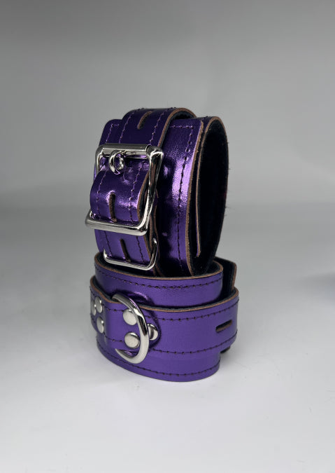 Leather Fleece Lined Ankle Restraints