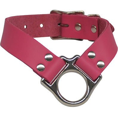 Leather Collar With Halter Ring