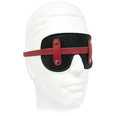 Perforated Leather Blindfold