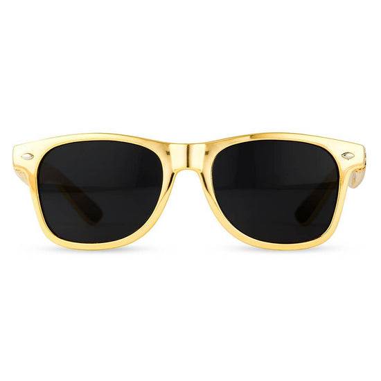 Cool Favor Sunglasses - Metallic Gold