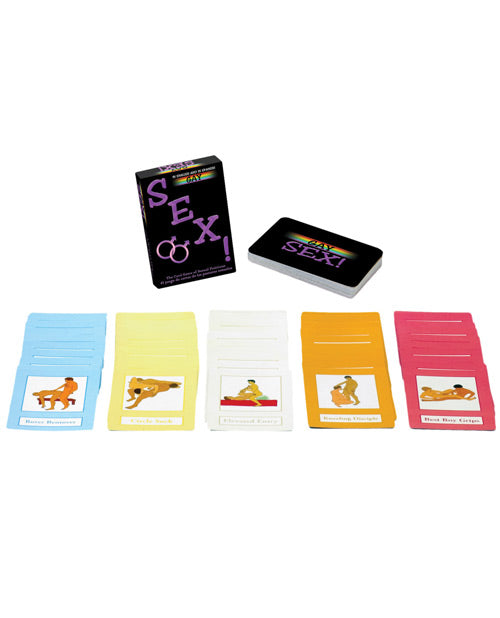 Gay Sex/ Sexo! Gay - Bilingual Card Game