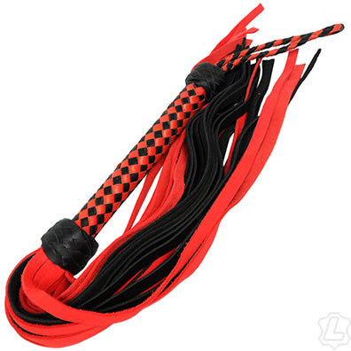 Two Tone Leather Flogger