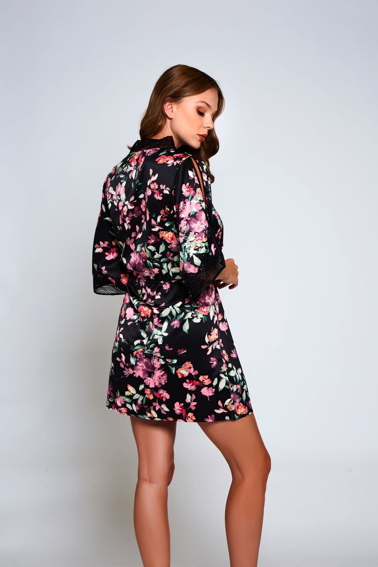 Lucia Satin Robe