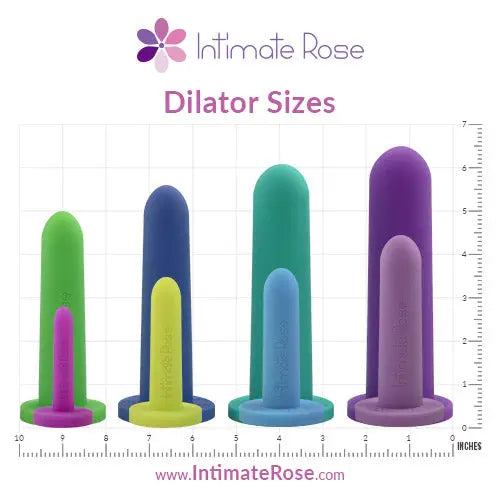 Intimate Rose Silicone Dilators