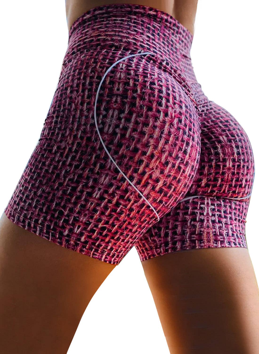 Load image into Gallery viewer, Weave Booty Lift Yoga Shorts
