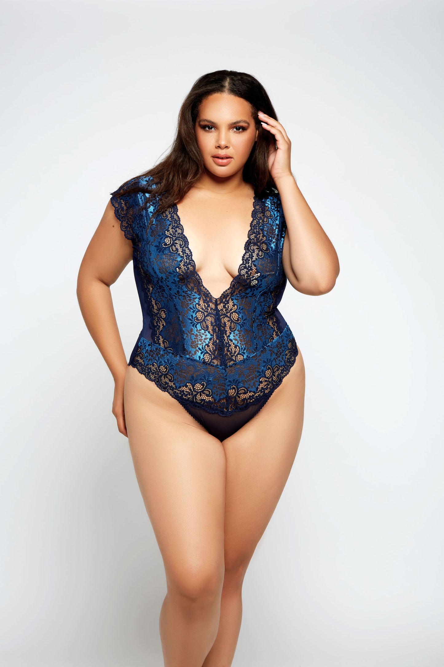 iCollection Plus Size Natalia Teddy