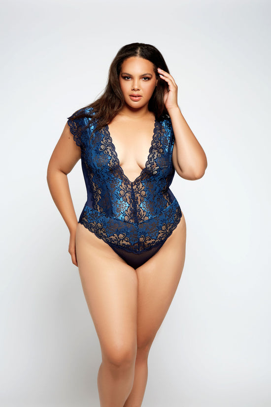 Load image into Gallery viewer, iCollection Plus Size Natalia Teddy
