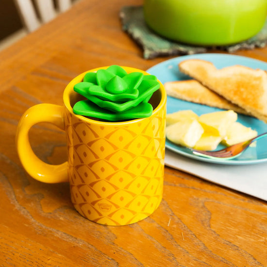Pineapple Mug With Infuser