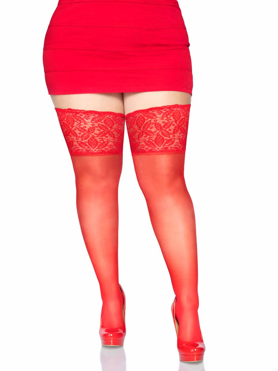 Clara Thigh High Stockings  Queen Size