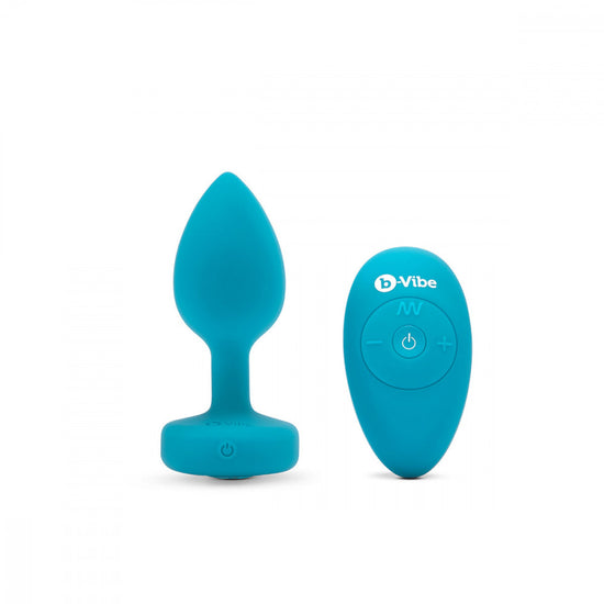 B-Vibe Vibrating Jewel Plug Small/Medium