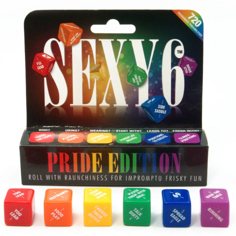 Sexy 6 Dice Game Pride Edition - Pretty Pussycat