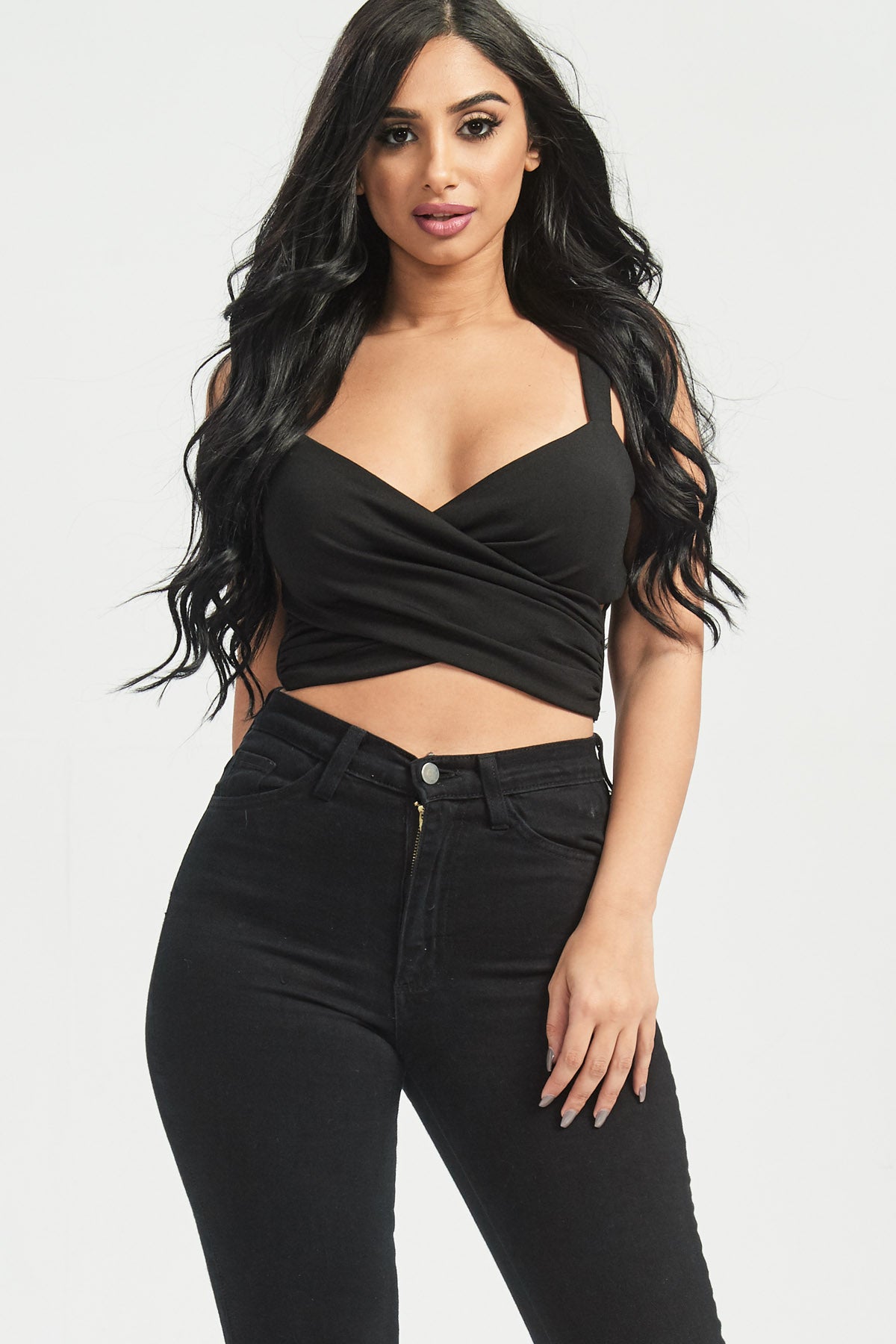 Oh Yes Fashion X-Front Crop Top