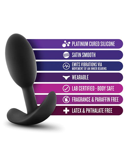 Blush Luxe Wearable Vibra Slim Plug - Medium