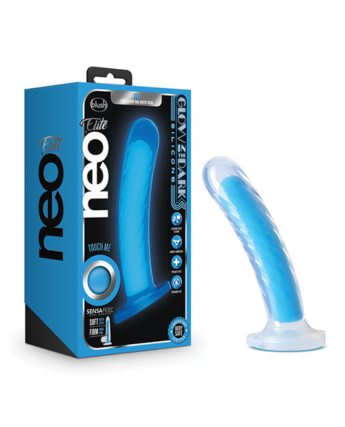 Load image into Gallery viewer, Blush Neo Elite Glow in the Dark Tao 7&amp;quot; Dildo
