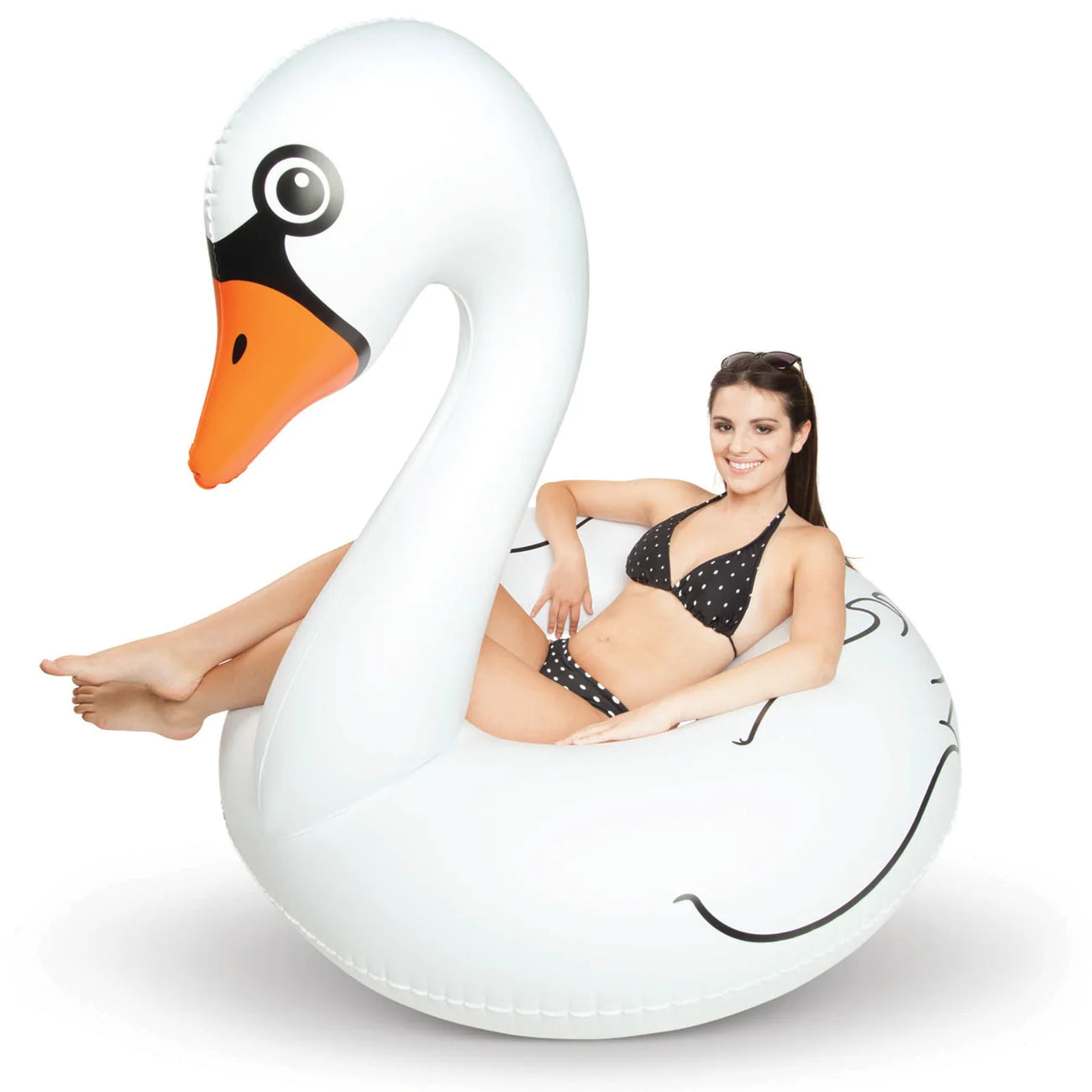 Load image into Gallery viewer, Giant White Swan Floaty
