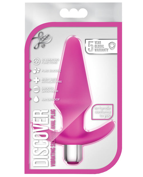 Blush Luxe Discover Vibrating Butt Plug