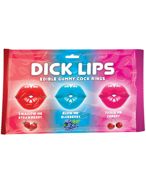 Load image into Gallery viewer, Dicklips Edible Gummy Cock Rings
