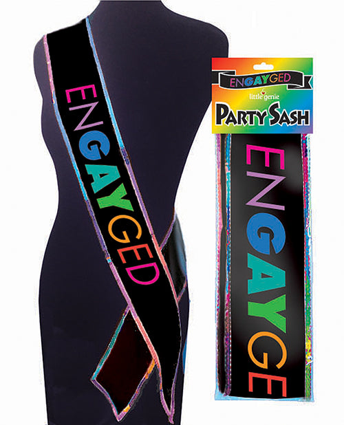 Engayged Party Sash