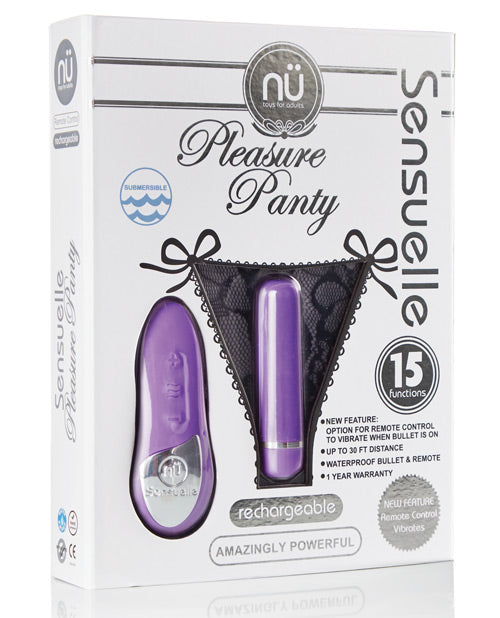 Sensuelle Pleasure Vibrating Panties